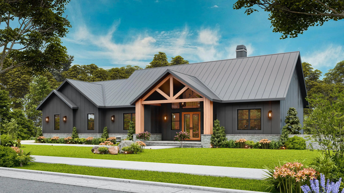 Sunset Ridge - Archival Designs House Plans