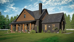 A7555-A Modern Farmhouse, 3 Bedrooms, 2.5 Bathrooms | Wells Manor House Exterior-6