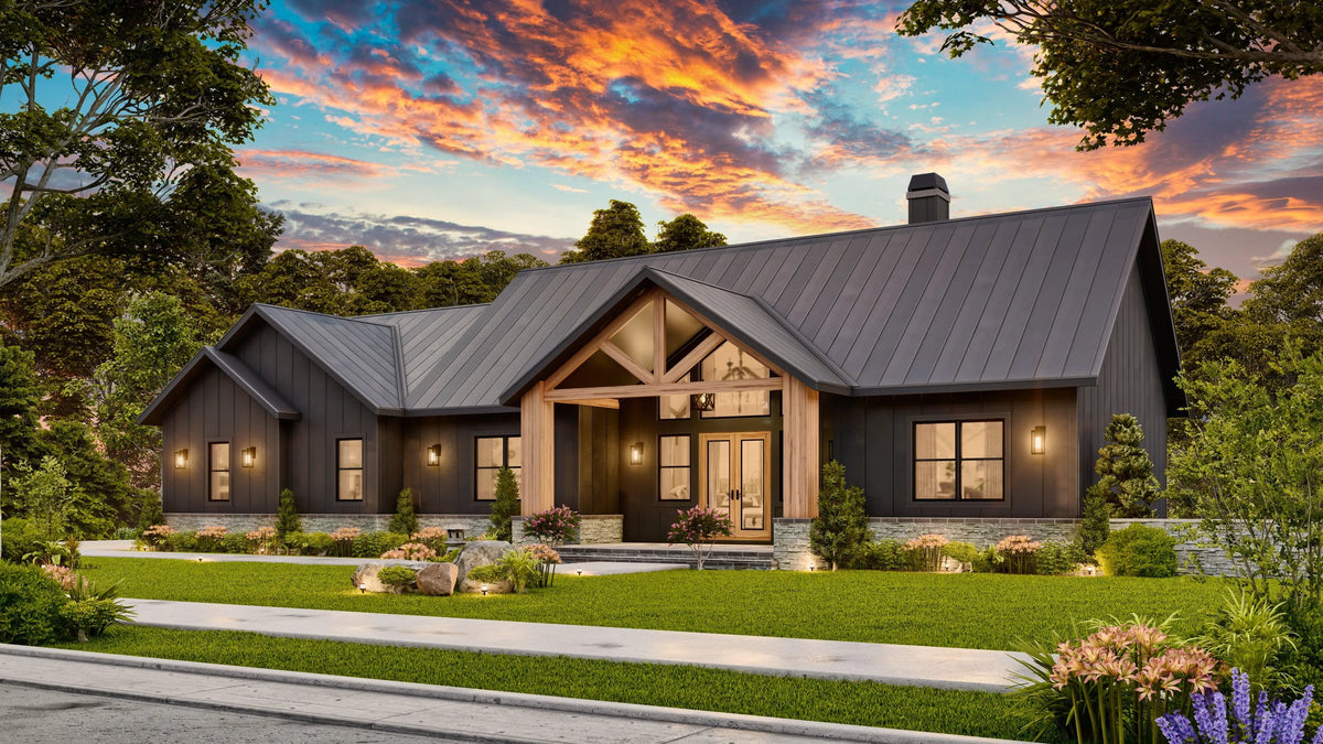 Sunset Ridge - Archival Designs House Plans