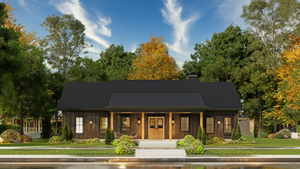 A7188-A Laurel Hill Plan - Modern Farmhouse Exterior3