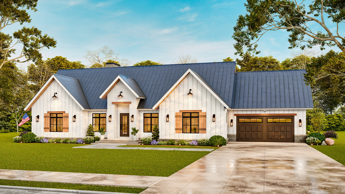 Spacious Modern Farmhouse with Open-Concept Living and Luxurious Owner’s Suite