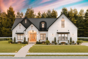 A7687-A Whitemoore B  Transitional House 3 Beds, 3 Baths, Exterior 1