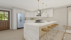 Cozy 2-Bedroom Home Plan with Office and Master Suite