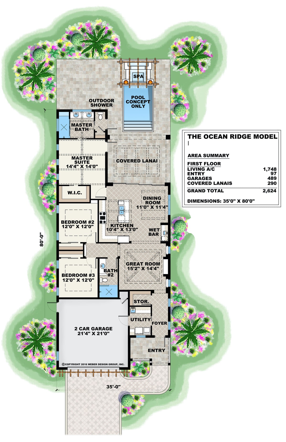 Ocean Ridge Floor Plan