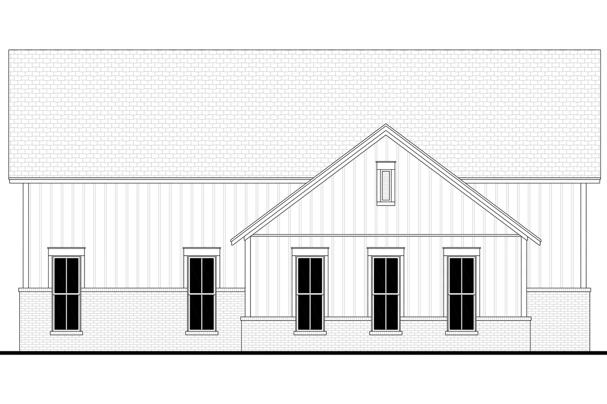 H8124-A Modern Farmhouse RV Garage | Norton Garage Plan Left CAD