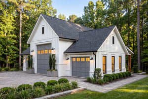H8124-A Modern Farmhouse RV Garage | Norton Garage Plan Exterior-3