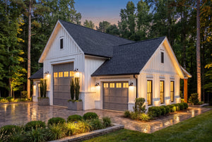 H8124-A Modern Farmhouse RV Garage | Norton Garage Plan Exterior-5