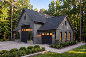 H8124-A Modern Farmhouse RV Garage | Norton Garage Plan Exterior-6