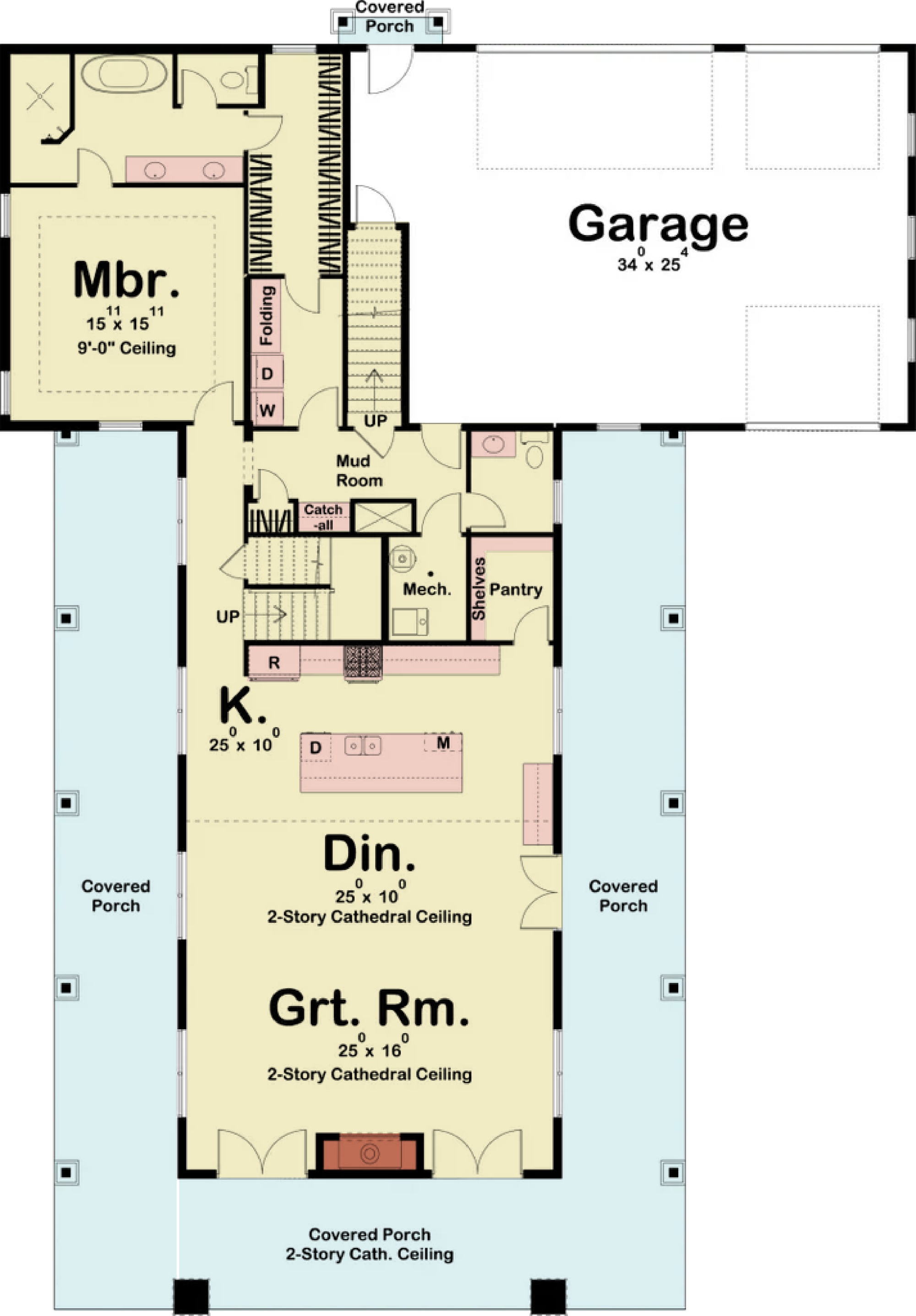 Stillwater House Plan - Archival Designs House Plans