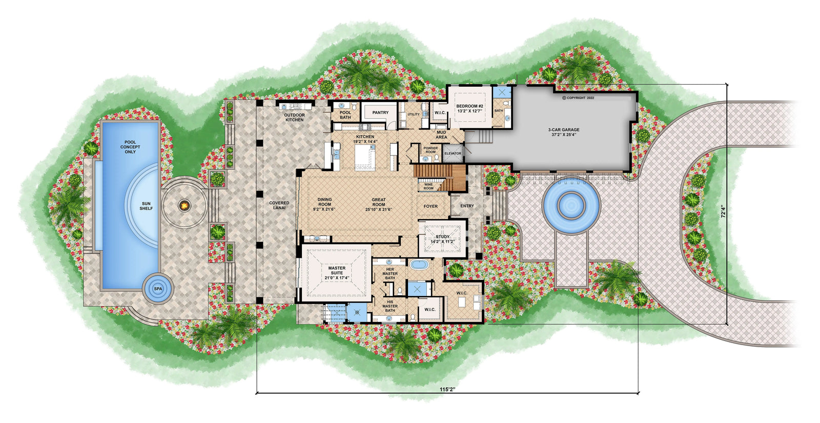 Majorica House Plan - Archival Designs House Plans