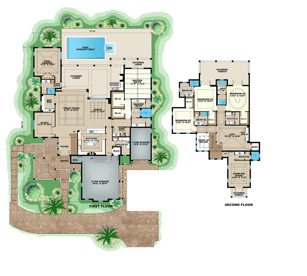 captiva house main floor plan