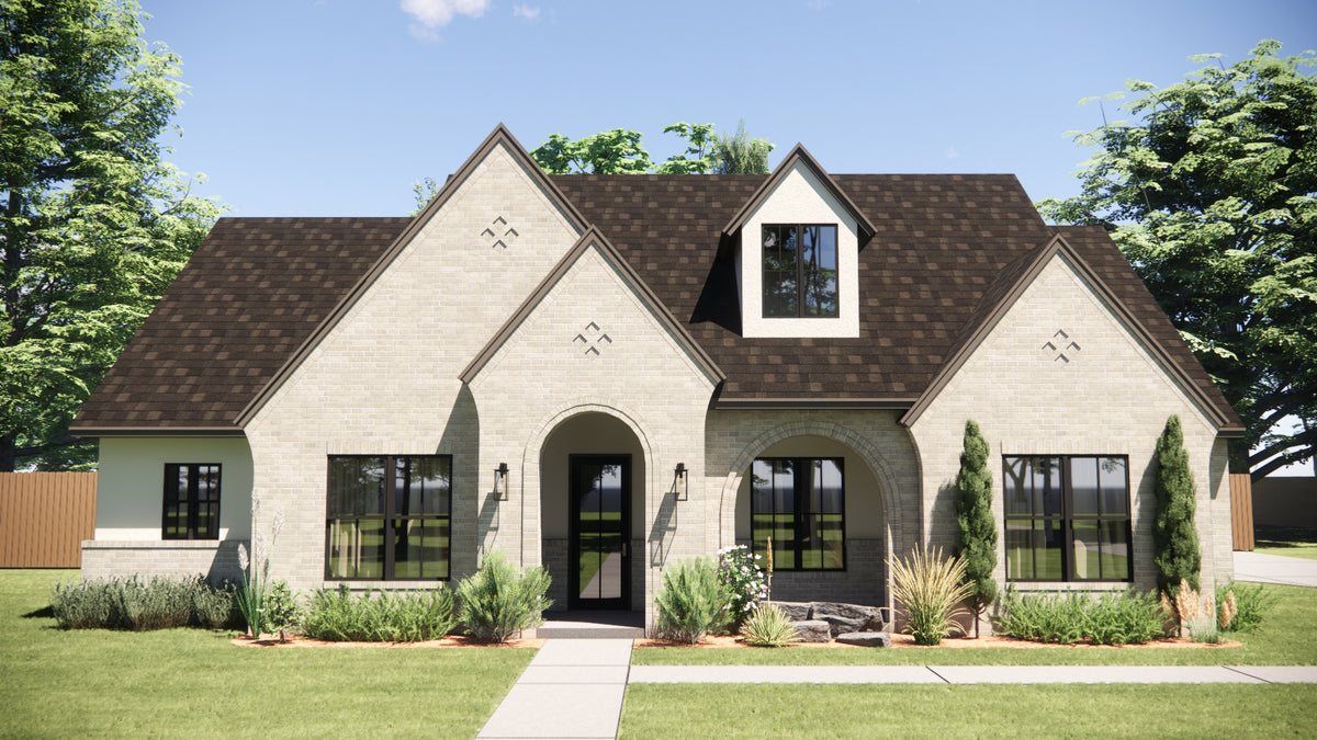 Spacious 3-Bed Ranch with Study, Jack & Jill Bath Design