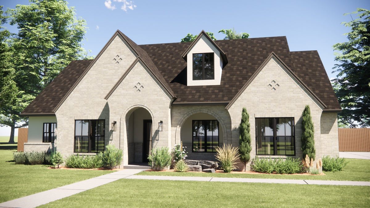 Spacious 3-Bed Ranch with Study, Jack & Jill Bath Design