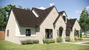 Spacious 3-Bed Ranch with Study, Jack & Jill Bath Design