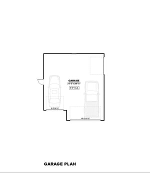 Garage Abrams Archival Designs Floor Plan