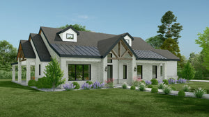 F8062-A Modern Farmhouse, 3 Bedrooms, 2.5 Bathrooms | Glen Rose Exterior-2