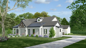 F8062-A Modern Farmhouse, 3 Bedrooms, 2.5 Bathrooms | Glen Rose Exterior-3