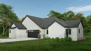 F8062-A Modern Farmhouse, 3 Bedrooms, 2.5 Bathrooms | Glen Rose Exterior-4
