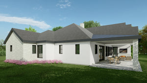 F8062-A Modern Farmhouse, 3 Bedrooms, 2.5 Bathrooms | Glen Rose Exterior-6