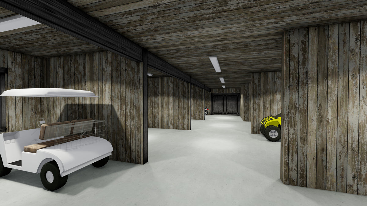 Three-Level Barndominium with Dual Master Suites and Loft Living