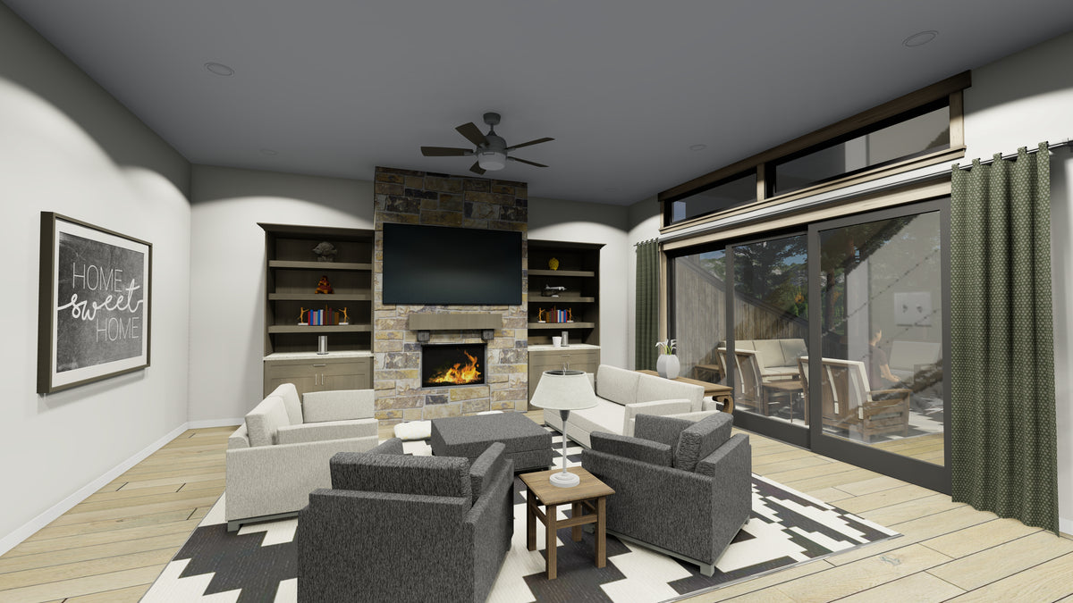 Three-Level Barndominium with Dual Master Suites and Loft Living