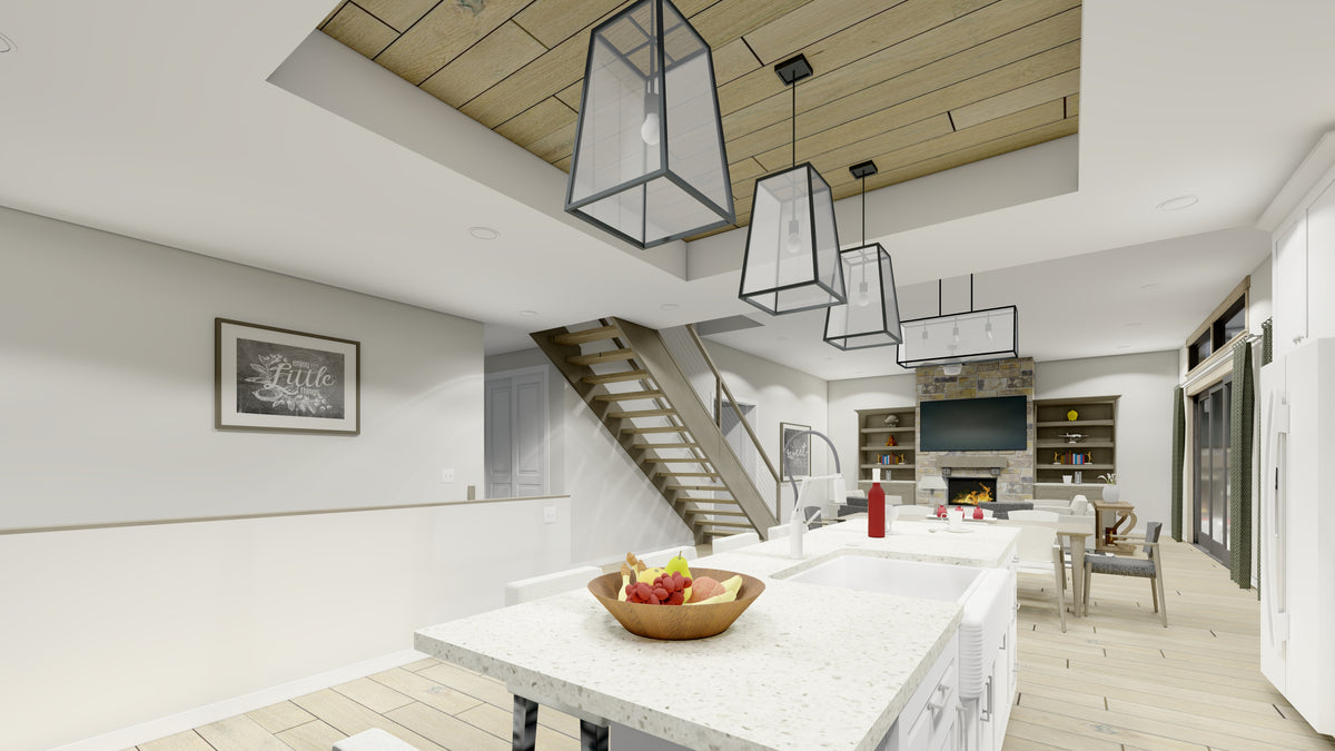 Three-Level Barndominium with Dual Master Suites and Loft Living