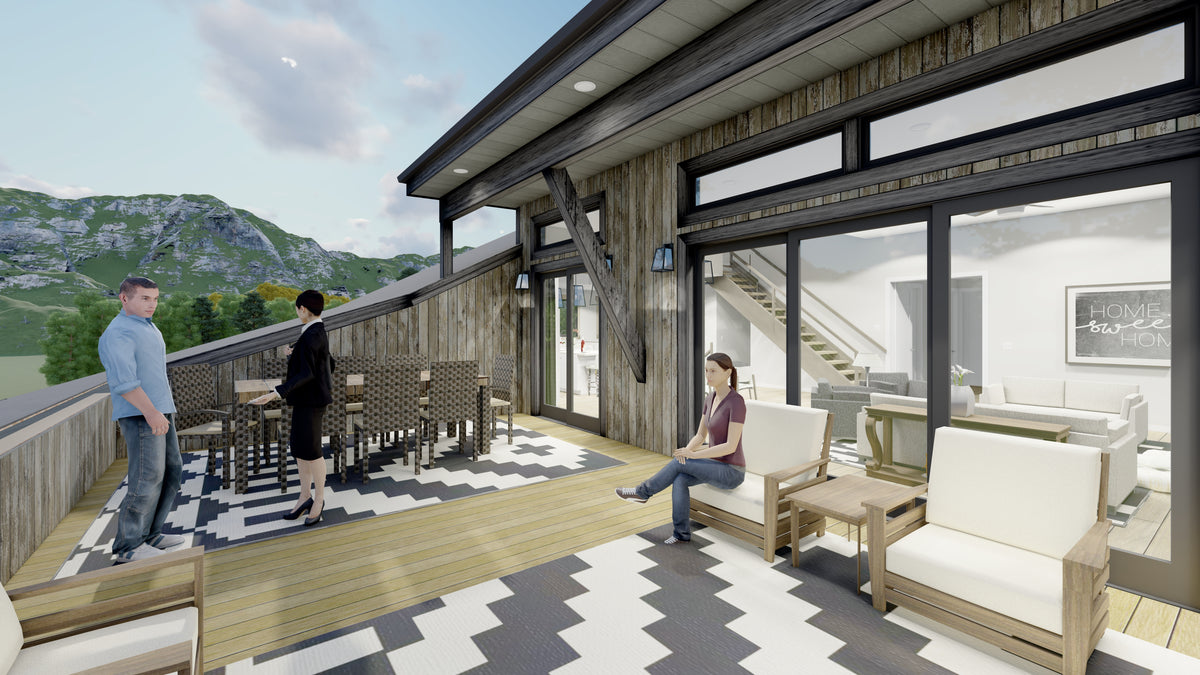 Three-Level Barndominium with Dual Master Suites and Loft Living