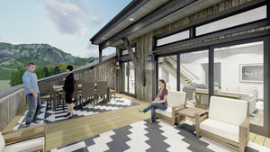 Three-Level Barndominium with Dual Master Suites and Loft Living