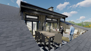 Three-Level Barndominium with Dual Master Suites and Loft Living