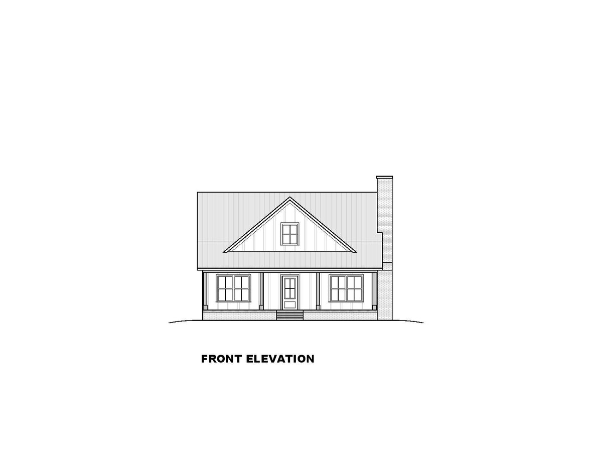 Cozy 2-Bedroom Home Plan with Office and Master Suite