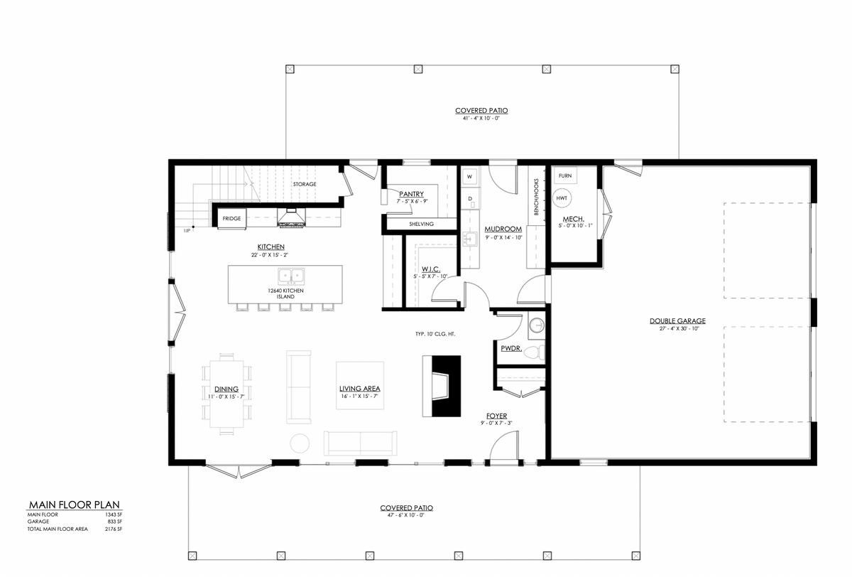 Galloway Main Floor Plan