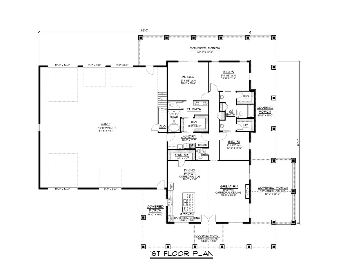 Geller Main Floor Plan