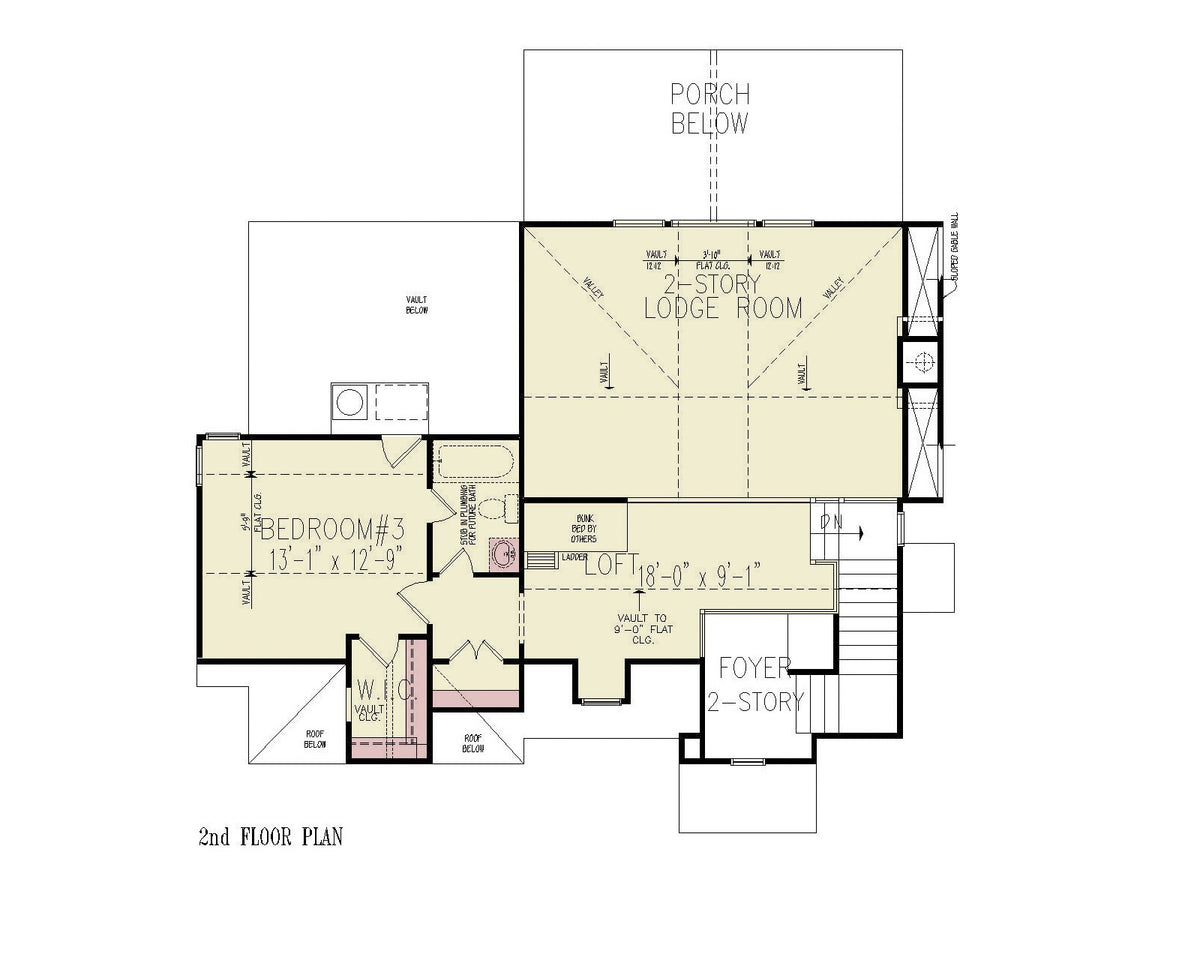 Glenville Modern Farmhouse Archival Designs Floor Plan