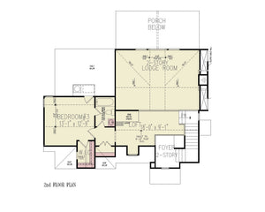 Glenville Modern Farmhouse Archival Designs Floor Plan
