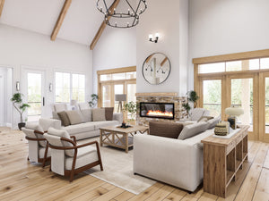 A7897-A Modern Farmhouse 3 Beds, 2 Baths Interior Great Room