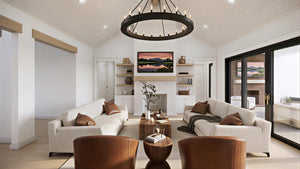 C8154-A Modern Farmhouse House Great Room, 4 Bedrooms, 4.5 Bathrooms | Amaryllis 2 House Plan 