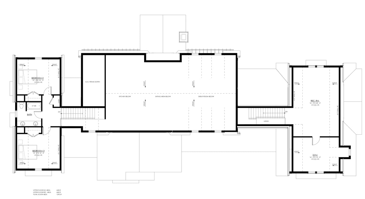 Greendale Upper Floor Plan