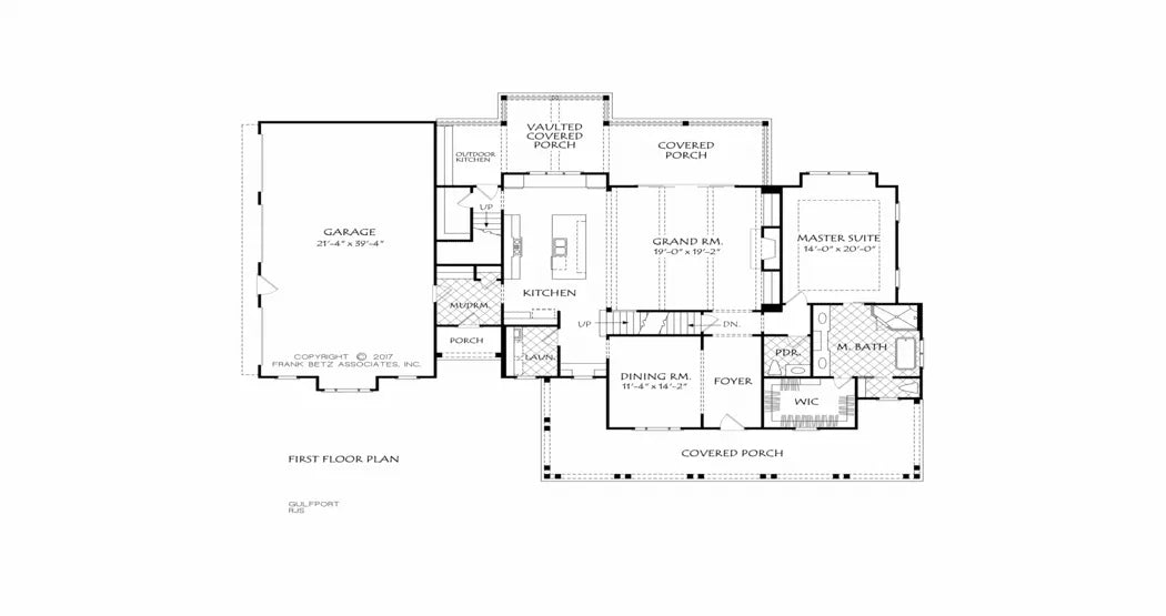 Gulfport First Floor Plan