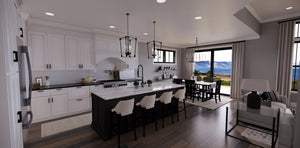 D7368-A Pinecrest House Kitchen and Eating Bar