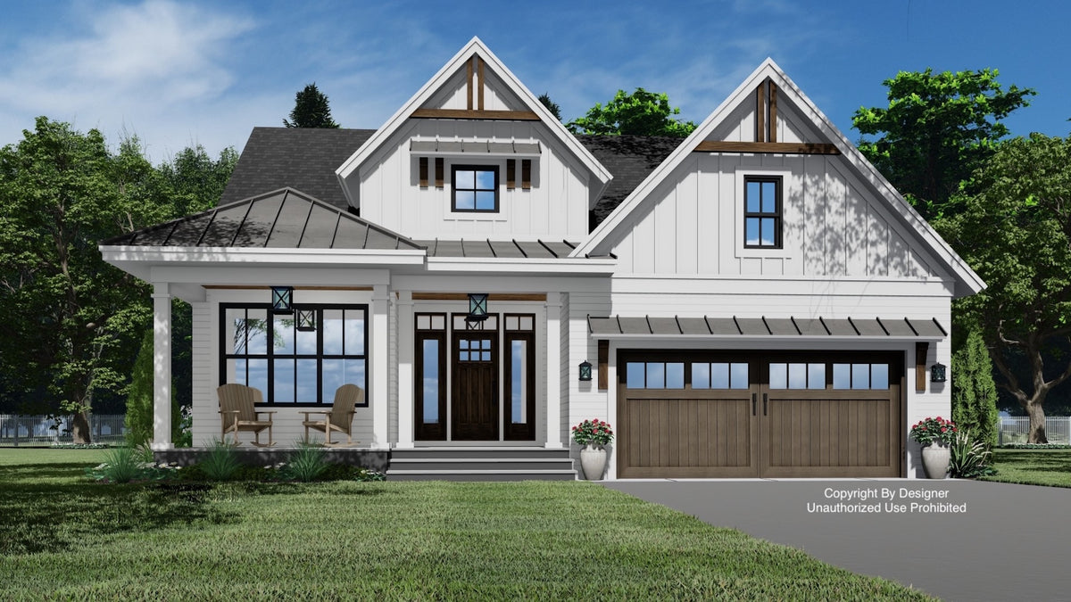 D7368-A Pinecrest House Exterior-4