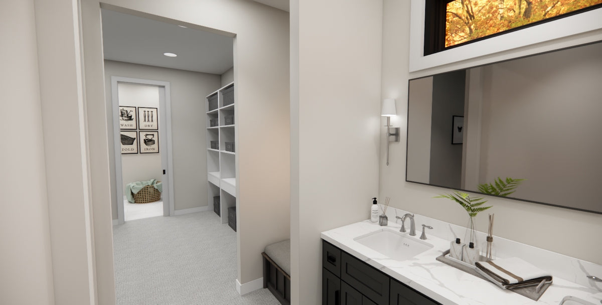 D7364-A Hagwood House Master Bath Vanity