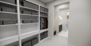 D7364-A Hagwood House Walk in Closet