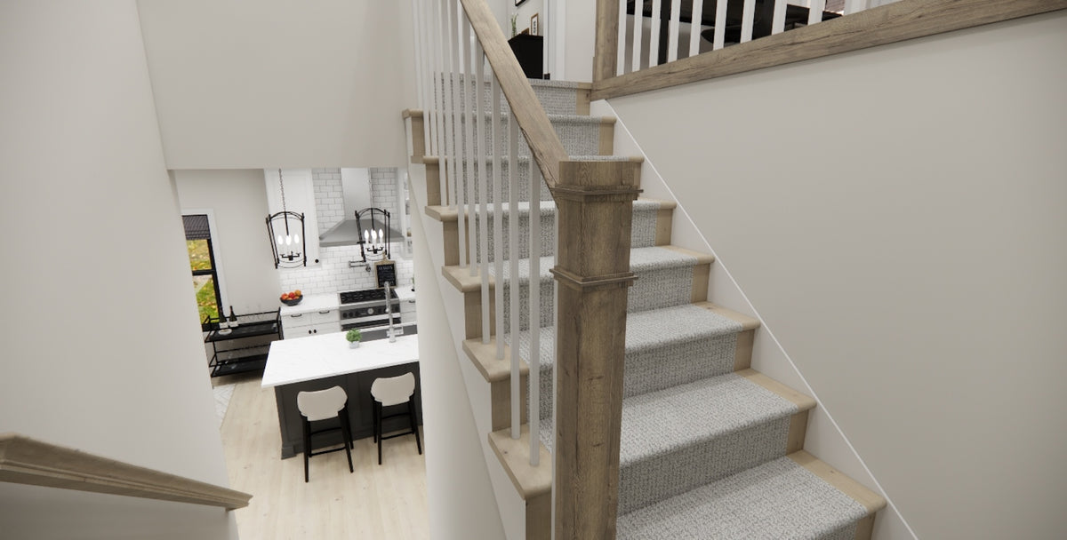 D7364-A Hagwood House Stairs