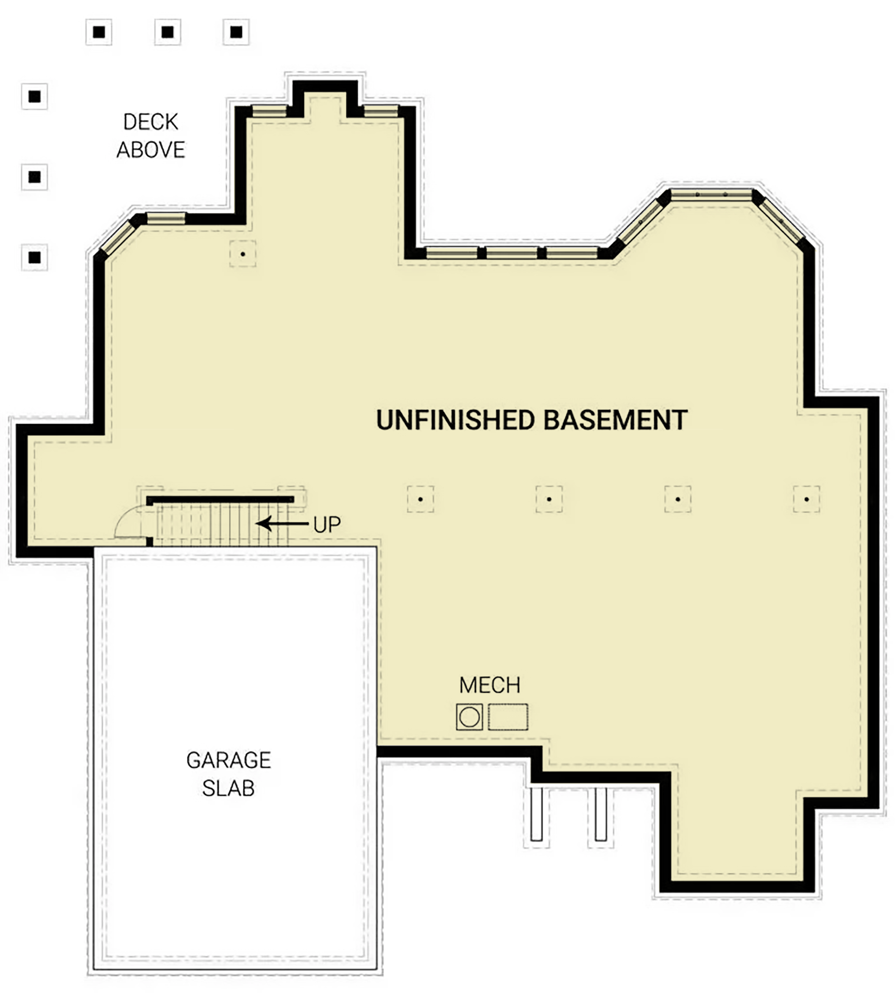 Haddington II House Plans - Archival Designs House Plans, floor plan