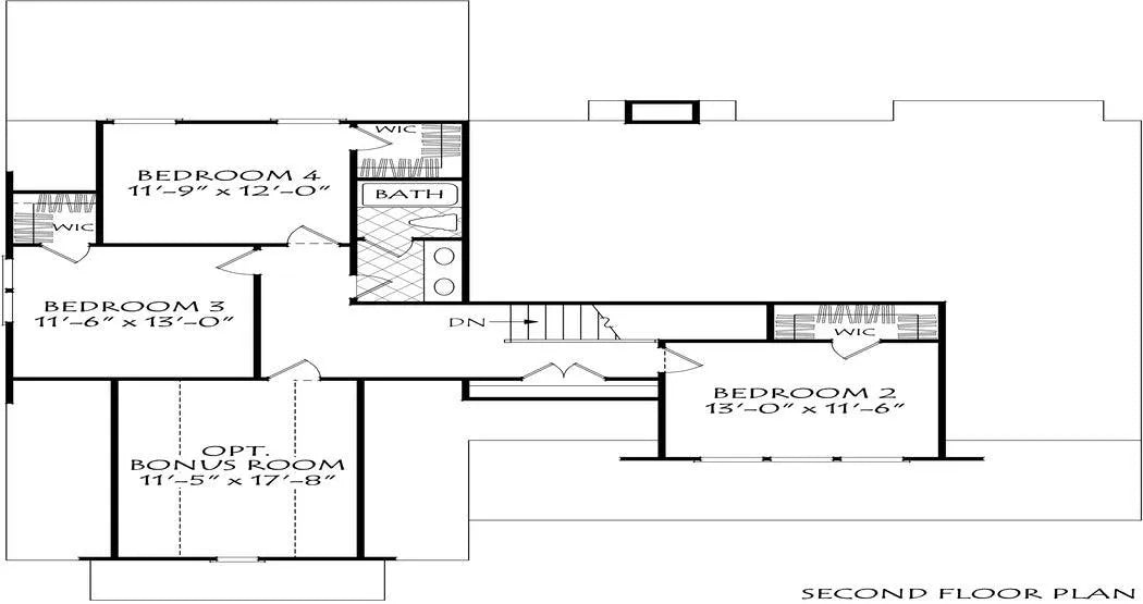 Haddington - Archival Designs House Plans, floor plan