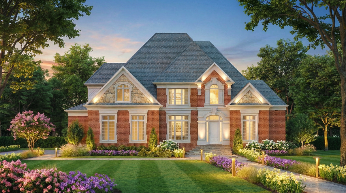 Inviting 4-Bedroom Home with Covered Porches and Functional Spaces
