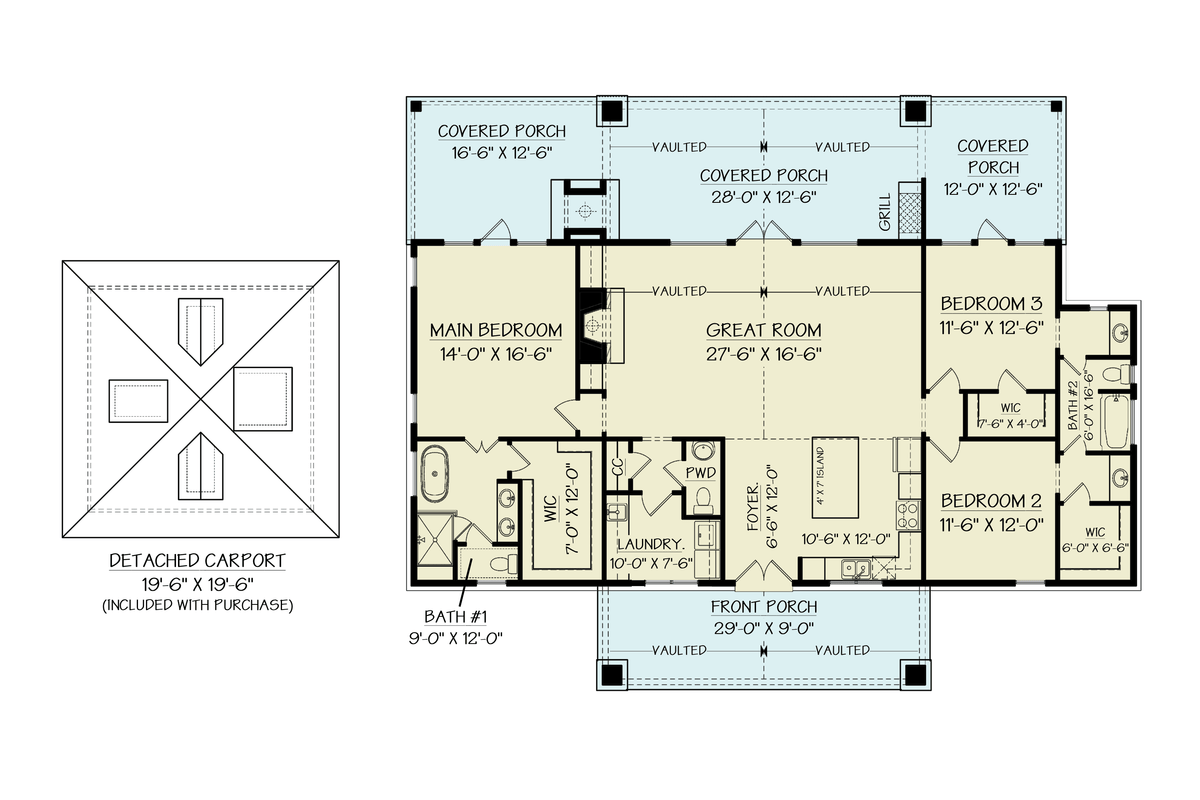 Haystack House Plan - Archival Designs House Plans