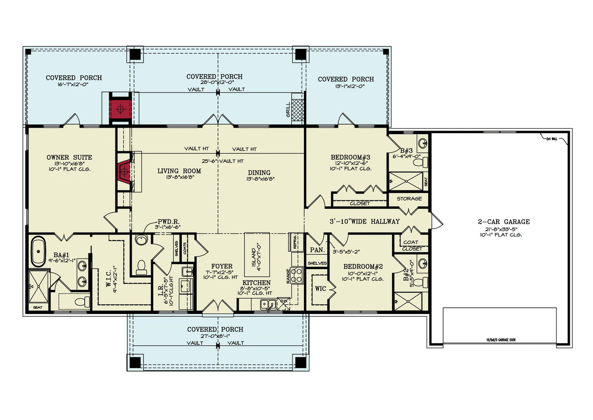 Haystack II - Archival Designs House Plans, floor plan