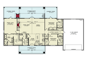 Haystack II - Archival Designs House Plans, floor plan