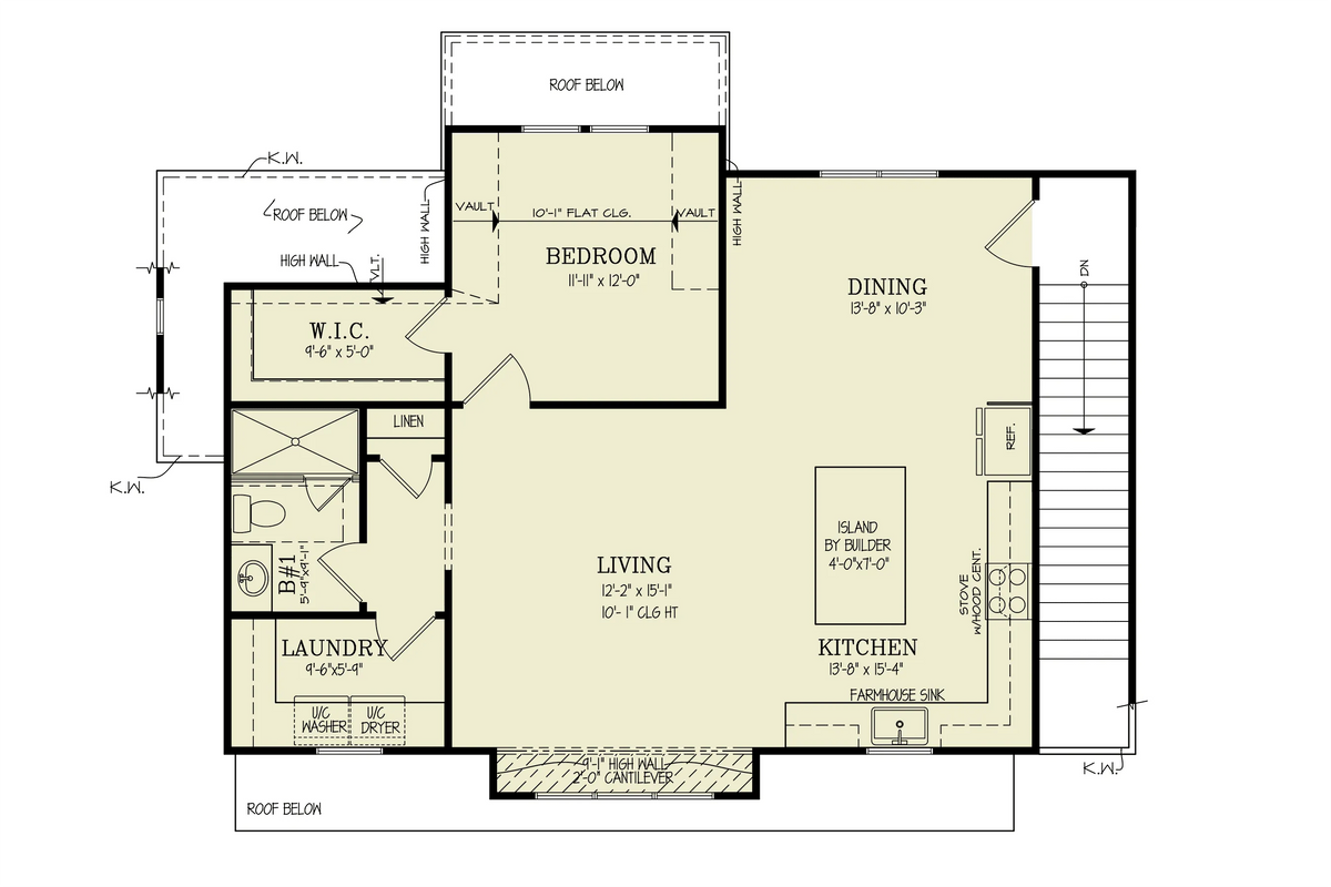 Hazel Garage Plan - Archival Designs House Plans, floor plan